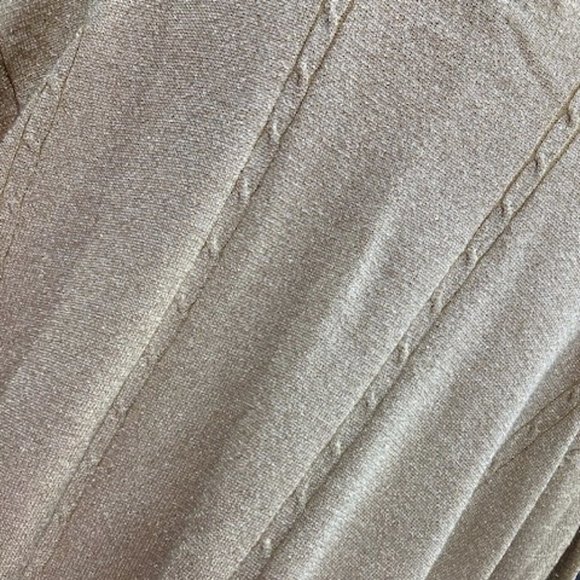 Parisian Plus Pullover Top Gold with Metallic Glitter Size 3X - Picture 3 of 7